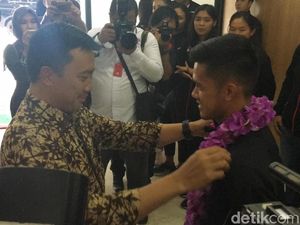 Menpora Guyur Bonus Rp 5 Miliar ke Tim Bulutangkis Beregu Asia 2018