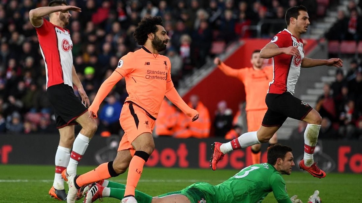 Liverpool unggul 2-0 atas Southampton di babak pertama (Foto: Michael Regan/Getty Images)