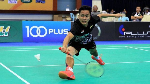 Anthony Sinisuka Ginting tidak tampil sebaik saat ia berjaya di Indonesia Masters.