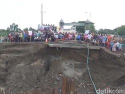 Proyek Waduk Senilai Lebih Rp 3 Miliar di Mojokerto Didemo Warga