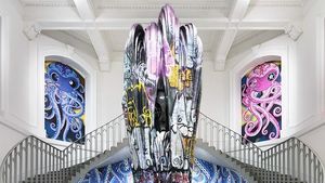 Gurita-gurita Bergaya Pop Art Ini Buatan Seniman Jepang