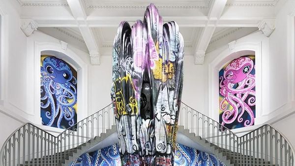 Gurita-gurita Bergaya Pop Art Ini Buatan Seniman Jepang