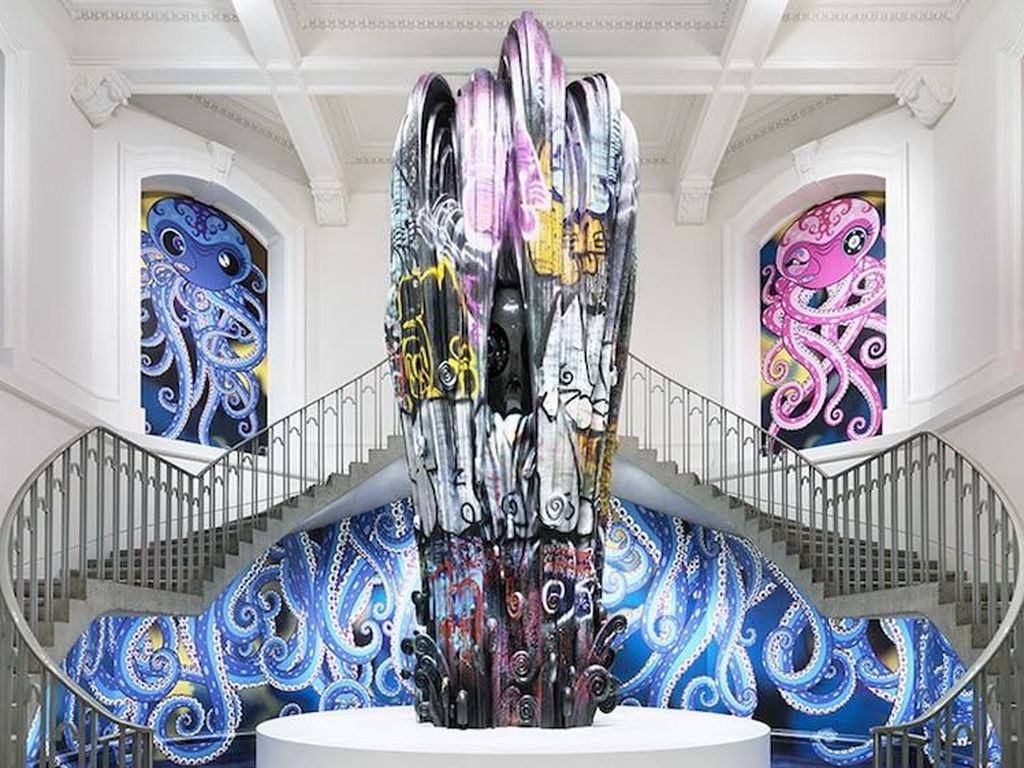 Gurita-gurita Bergaya Pop Art Ini Buatan Seniman Jepang