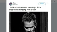Begini ekspresi warganet saat tahu prioritas Bali United lebih mementingkan turnamen pramusim. (Foto: dok.Twitter)