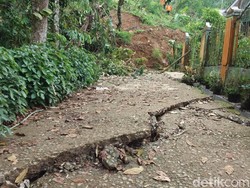 Tanah Gerak di Banjarnegara: 1 Dusun Dikosongkan, 4 Dusun Terisolir