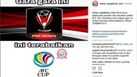 Jadwal padat dengan Piala AFC dengan Piala Presiden juga menjadi kambing hitam. Bali United dicibir karena mengutamakan turnamen pramusim. ((Foto: dok. Instagram)