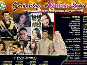 Pengusaha yang Sawer Rita Sugiarto Bikin Hajat Layaknya Festival Musik