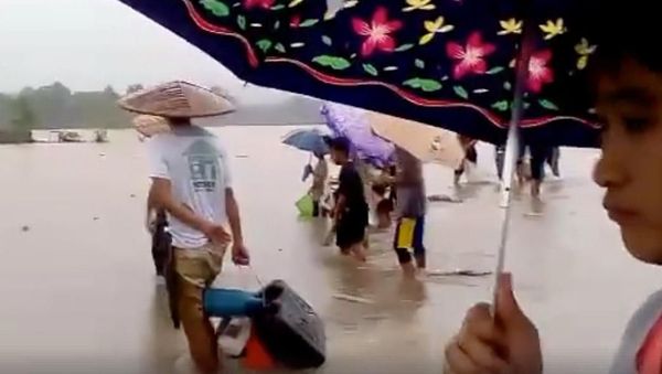 Foto: Dampak Badai Tropis Sanba yang Tewaskan 4 Orang di Filipina