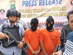 17 Kali Curi Motor, 2 Residivis Ini Ditangkap di Tanjung Duren