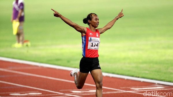 Hima Tercepat di Lari 200 Meter Putri