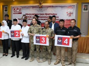 Yuk Hapalkan, Ini Nomor Urut Calon Walkot Palembang