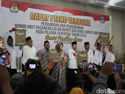 4 Paslon Bertarung di Pilbup Garut, Ini Daftar Nomor Urutnya