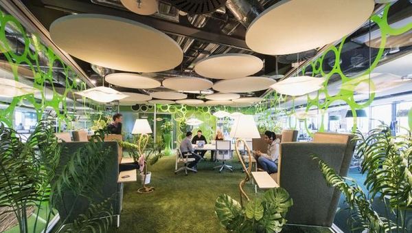 Kantornya Mantap Begini, Siapa yang Tak Betah?