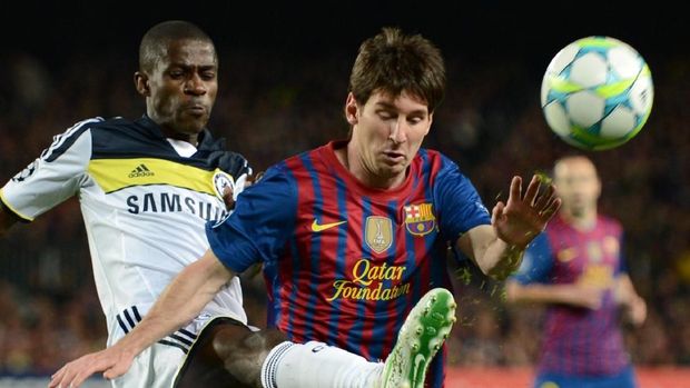 Lionel Messi gagal mencetak gol ke gawang Chelsea dari delapan pertemuan.