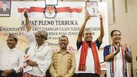 Cagub NTT HARMONI Dapat Nomor 3