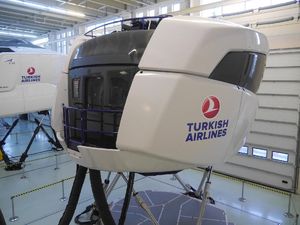 Foto: Simulator Pesawat Keren di Istanbul