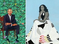 Lukisan Michelle dan Barack Obama Diboyong Tur Keliling