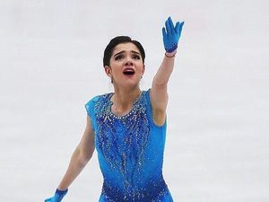 Foto: Pesona Cantiknya Atlet Ice Skating Ini Bikin Pria Jatuh Cinta