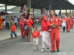 Usai Beraksi di Singapura, The Jupiters TNI AU Pulang ke Sangkarnya
