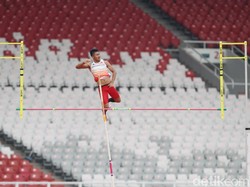 Lintasan untuk Lompat Galah di SUGBK Terlalu Pendek