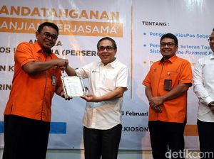Pos Indonesia Gandeng Kioson