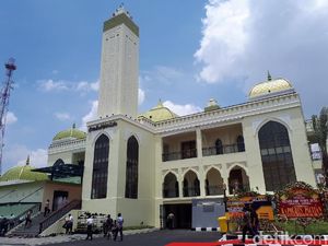 Masjid Arif Nurul Huda Terbesar se-Polda di Indonesia Diresmikan