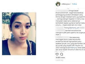 Ungkapan Duka dan Doa Netizen untuk Millendaru