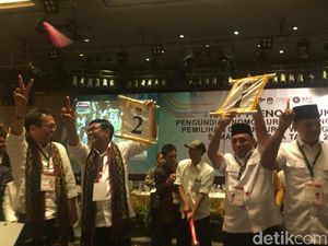 Foto Pilgub Sumut 2018: Edy-Ijeck Nomor 1, Djarot-Sihar Nomor 2
