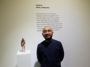 Suryo Herlambang, Pematung Muda Juara Kompetisi Trimatra Salihara