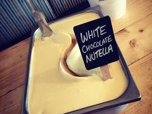 Wah! Begini Jadinya Kalau Es Krim Vanilla Bertemu dengan Nutella