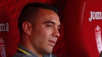 9. Celta Vigo: Iago Aspas (foto) & Maxi Gomez. Dari 1.533 menit main bersama, keduanya saling mengkreasikan empat gol. Berdasar catatan ini, keduanya punya proyeksi 8,9 gol jika terus main bersama dalam semusim berisikan 38 laga. (Foto: Gonzalo Arroyo Moreno/Getty Images)
