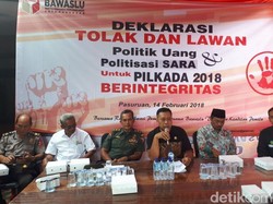Panwas Kota Pasuruan Ajak Lawan Politik Uang dan SARA di Pilgub Jatim