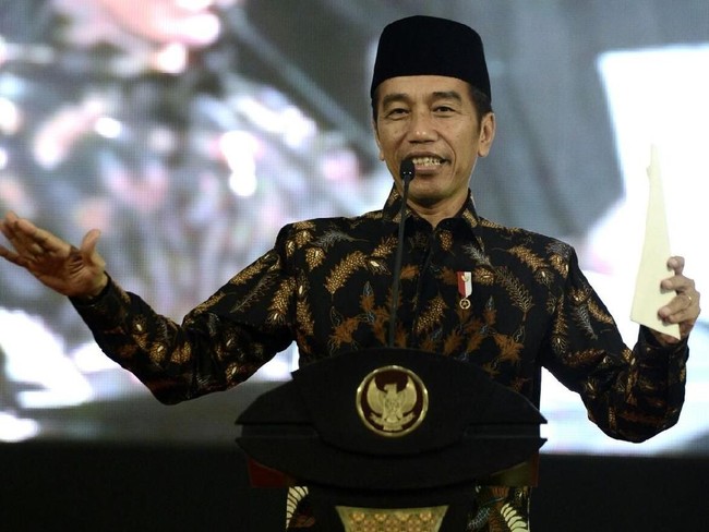 Buka Kongres Ke-30 HMI, Jokowi: Yakin Usaha Sampai!