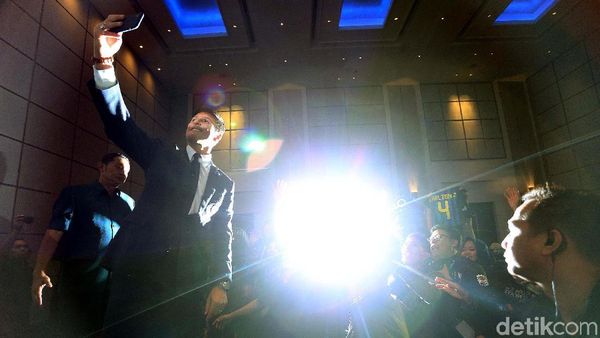 Legenda Inter Milan Javier Zanetti Sapa Jakarta