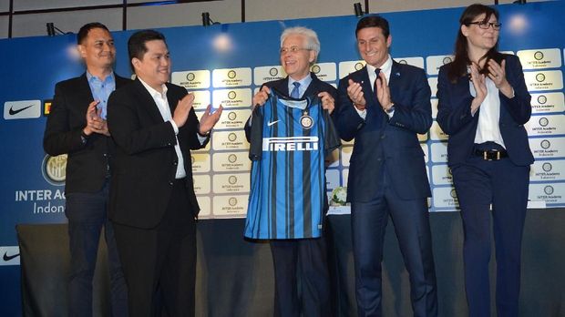 Erick Thohir jual seluruh sahamnya di Inter Milan.