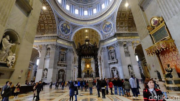Foto: Gereja Paling Megah Sedunia di Vatikan
