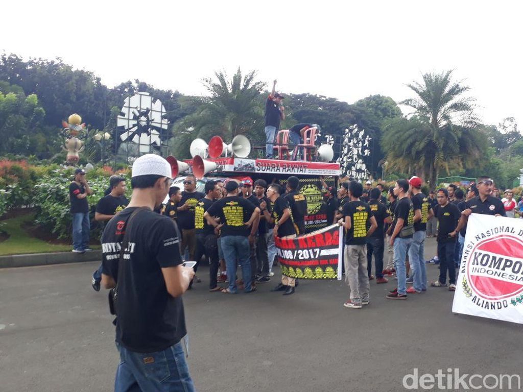 Aliando Demo Lagi, Kemenhub Akui Ada yang Belum Disepakati Aliando Demo Lagi, Kemenhub Akui Ada yang Belum Disepakati