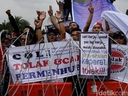 Massa Aliando Demo di Istana Siang Ini, Polisi Bersiaga