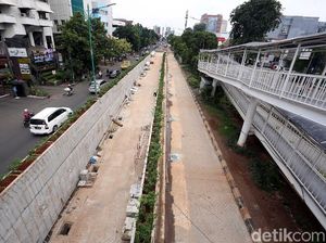 Pembangunan Underpass Matraman Tak Kunjung Rampung