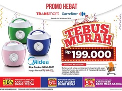 Tebus Hemat Rice Cooker di Transmart dan Carrefour