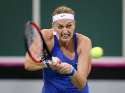 Kvitova, Muguruza Membuka dengan Kemenangan Mudah