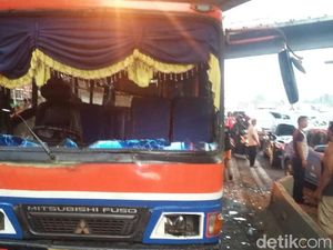 Tabrak Sepeda Motor di Latumenten, Sopir Metromini Kabur