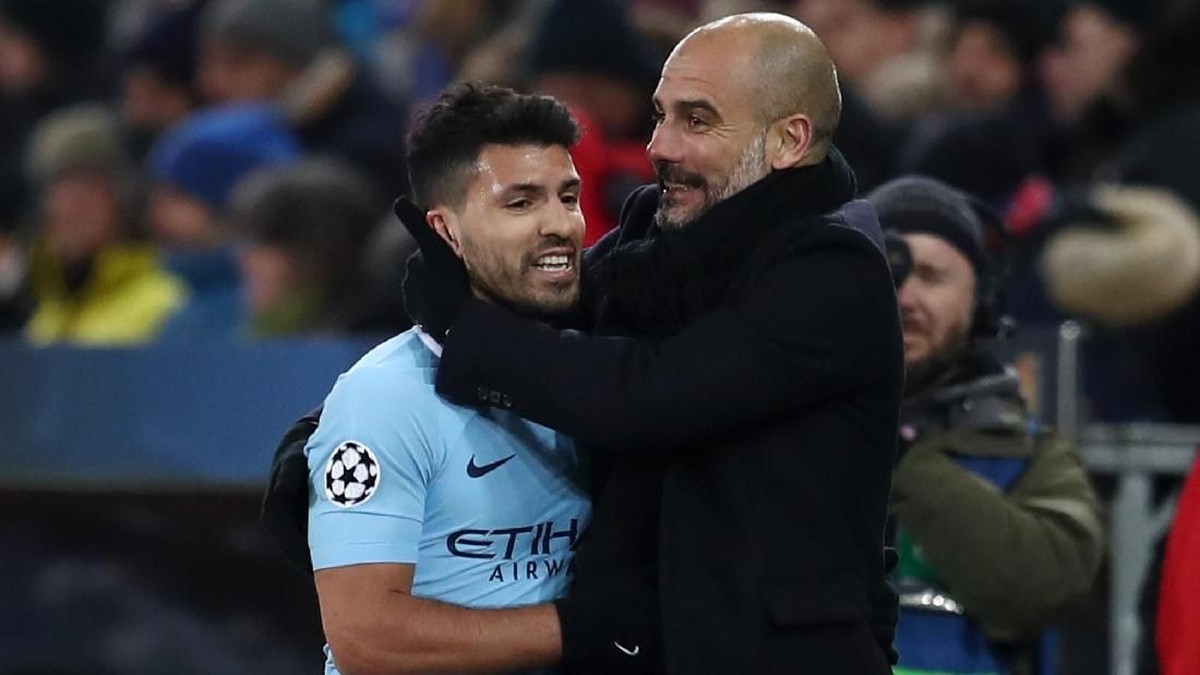 Pep Guardiola menyebut Man City hampir sampai di perempatfinal (Catherine Ivill/Getty Images)