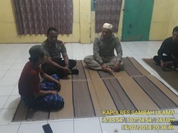 Cegah Aksi Penyerangan, Polisi Purwakarta Menginap di Rumah Ulama