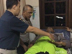 Seorang Anggota Lantas Terluka Akibat Tertabrak Mobil DPO Narkoba