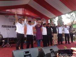 4 Paslon Pilbup Garut Berikrar Siap Kalah, Siap Menang