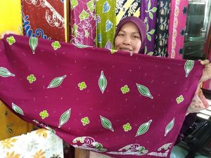Kisah Ibu-ibu di Riau Bisnis Batik Beromzet Rp 30 Juta/Bulan