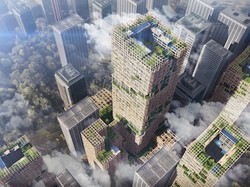 Jepang Akan Bangun Gedung Pencakar Langit Tertinggi dari Kayu