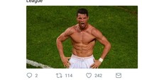 Yang pasti di dunia ini cuma kematian, bayar pajak, dan tentu saja Ronaldo yang tak henti-hentinya bikin gol di Liga Champions. Musim ini, 11 gol sudah dilesakkannya. (Foto: Twitter @GeniusFootball)