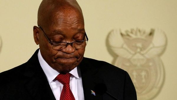 Momen Presiden Afsel Jacob Zuma Umumkan Pengunduran Diri